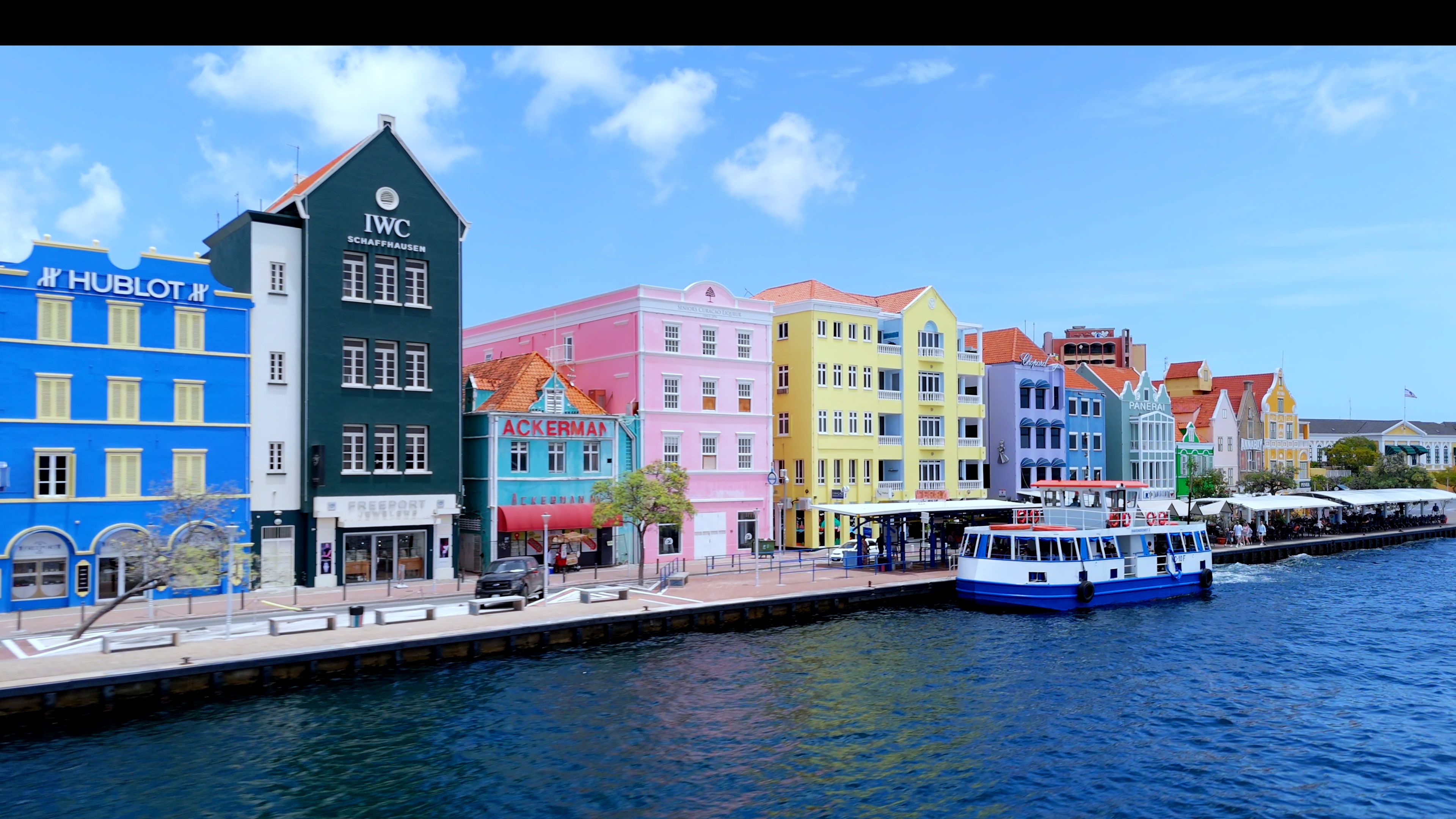 Aerial view of Willemstad